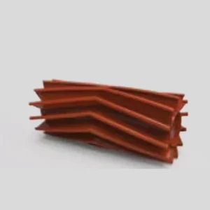 Poleas de Chevron para bandas transportadoras fabricadas por INAGROMIN